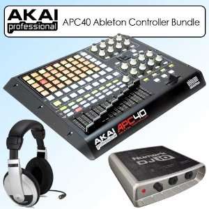  Akai APC40 Ableton Performance Controller Bundle Musical 