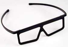 Plastic ChromaDepth 3D Glasses 4 Pair Chroma Depth 3 D  