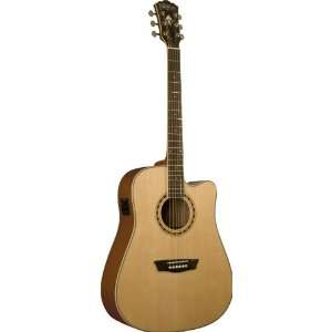  Washburn Solid Sitka Spruce Top Acoustic Guitar   WD10SCE 