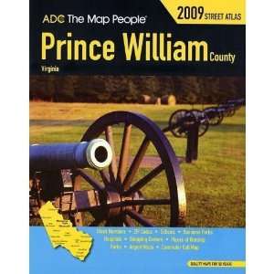  ADC The Map People 307541 Prince William County VA Atlas 