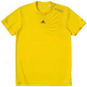 adidas Mens F50 Jersey Knit T Shirts Sun/Small  Sports 