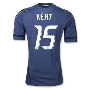  adidas LA Galaxy 2011 KEAT Away Authentic Soccer Jersey 