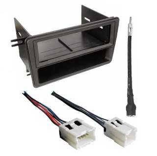 Aftermarket Radio Install Trim Dash Kit + Wire Harness  