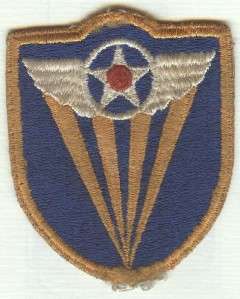 Original WW 2 US Army 4th Air Force Patch Off Uniform Large Dot  