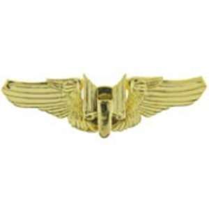  U.S. Air Force Aerial Gunner Pin Gold Plated 3 Arts 
