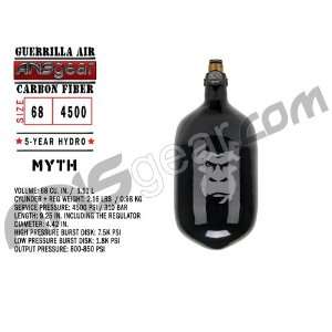  Guerrilla Air Carbon Fiber Air Tank W/ Myth G2 Regulator 
