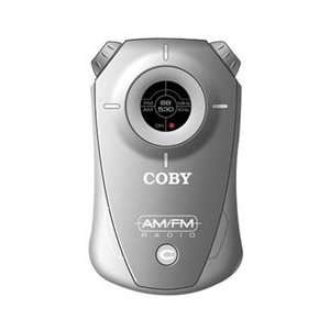  Coby Mini Am/Fm Pocket Radio W/ Neck Strap Silver Dynamic 