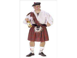    Big Shot Scott Scottish Kilt Costume Adult Standard