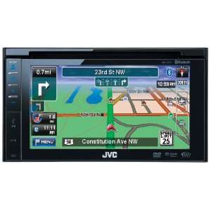  JVC KW NT1 Double DIN Navigation with 6.4 Inch Widescreen 