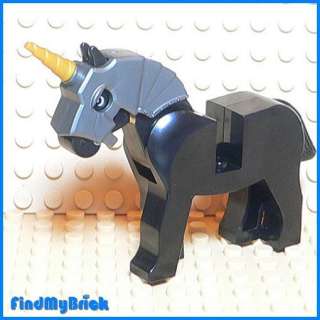 N516A Lego Animal Kingdoms Unicorn HorseBlack 7949 NEW  