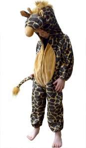 NEW Kids Safari Full Body Hooded Small Giraffe Costume  