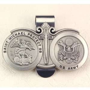   Gift VC 840 St. Saint Michael the Arch Angel Army Visor Clip Jewelry