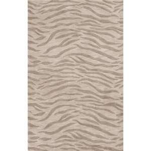  Modern Animal Print tiger stripe Area Rug Ivory/Beige 9x12 