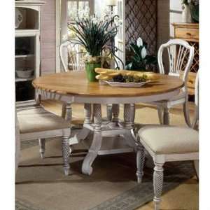  Wilshire Antique White Round Dining Table
