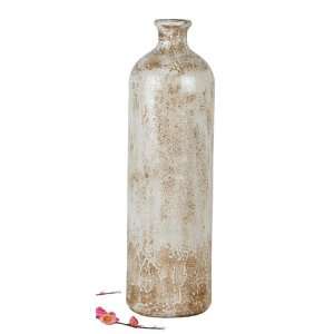  Large Antique White Ceramic Vase