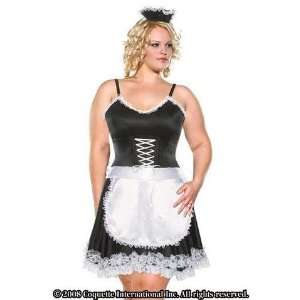  French maid w/ head piece o/s Toys & Games