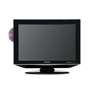   SHARP ELECTRONICS CORP. ~~ AQUOS 19 LCD TV with DVD Player, Black