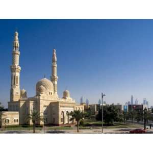  Jumeirah Mosque, Dubai, United Arab Emirates, Middle East 