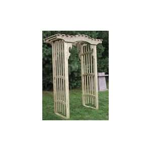  Amish 3 Sidewalk Arbor Patio, Lawn & Garden