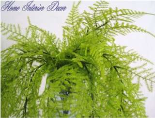 FERN LONG ARTIFICIAL FLORAL WEDDING FLOWERS BUSH ARRANGEMENTS GREENERY 