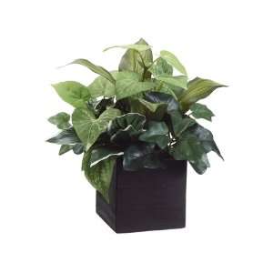   Artificial Potted Ivy & Philodendron Mix Arrangements 10 Home