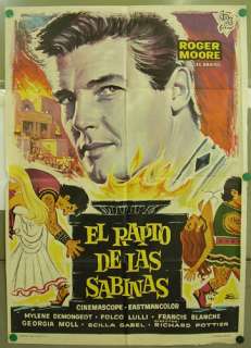 bt12 ROMULUS AND THE SABINES ROGER MOORE RARE orig SPA  