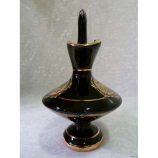 Adis Hand Made Greek Vase, Beautiful 24 Carat Gold Pottery Handmade in 