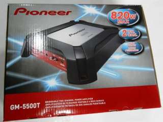 New Pioneer 2 Channel 820 Watt Amp Car Stereo Speaker Power Amplifier 