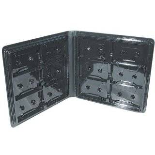 NEW Audio Cassette Tape Storage Album   Black   Up to 12 Cassettes 