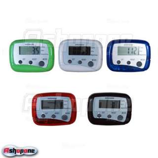   LCD Pedometer Walking Step Calorie Distance Counter with 3 keys  