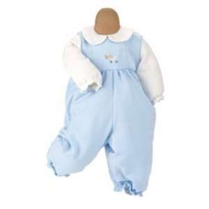   Doll Clothing   BABY Jumper Lt. Blue w/lamb (for 11 13 in. baby dolls