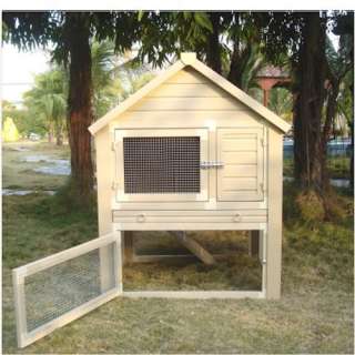 Multi Rabbit Hutch Cage 2 Story Tier Eco Friendly NEW  