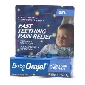  Baby Orajel Nighttime Teething Pain Relief   .18 oz 