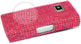 HOT PINK DIAMOND BACK CASE COVER SKIN FOR NOKIA X6  