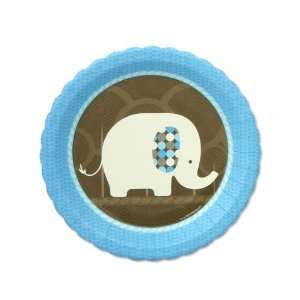   Baby Elephant   Dessert Plates   8 Qty/Pack   Baby Shower Tableware