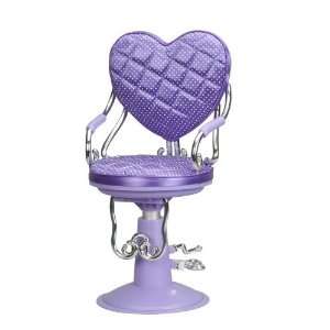  Our Generation Heart Shaped Salon Chair Doll Accessory 