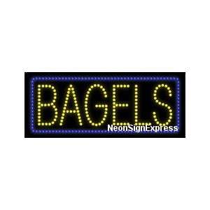  Bagels LED Sign 