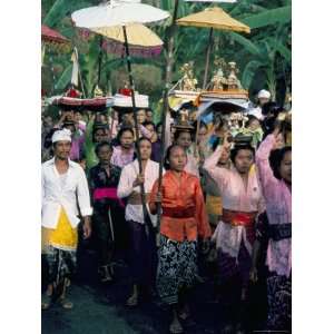  Procession, Tenganan Region, Island of Bali, Indonesia 