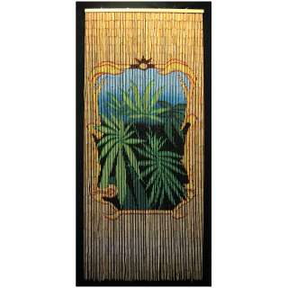 MARIJUANA LEAVES Door Bamboo Curtain   NIB   2085  