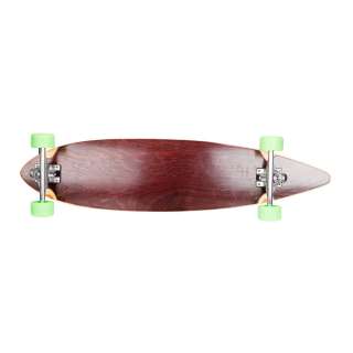 38 x 9 brand new wine red pintail longboard skateboard complete bamboo 