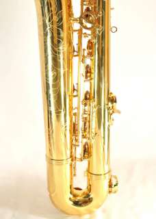 Schiller Baritone Saxophone Elite IV Gold w/ Low A  