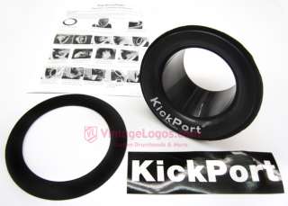 KickPort Bass Drum Sound Enhancer   mic hole drum head  