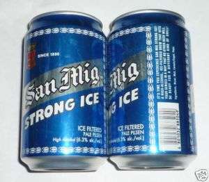 SAN MIGUEL Strong Ice BEER can PHILIPPINE 330ml Collect  