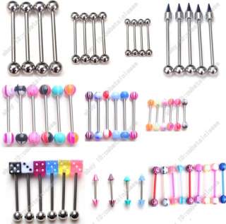 Wholesale lots 30X body piercing jewelry bar belly ring  