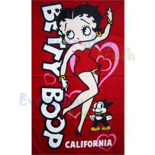 NEW Betty Boop Lovely Girl Bath Cotton Towel #B 44x25  