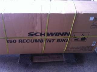 Schwinn 250 Recumbent Exercise Bike Local Pick Up MSRP $599  