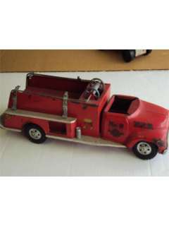 Vintage Rare Tonka Toys fire truck pre 1970 could be a restoration 