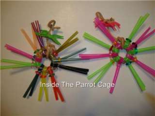 Parrot Bird Toy SPIDER WEB CHEWING SURPRISE SM. & LG.  