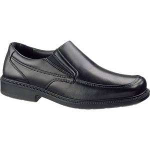 HUSH PUPPIES Mens Leverage Shoe Black Leather H10713  