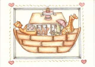 Noah and the Ark on 5 x 7 all occasion cards  